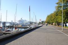 City of Kiel, promenade